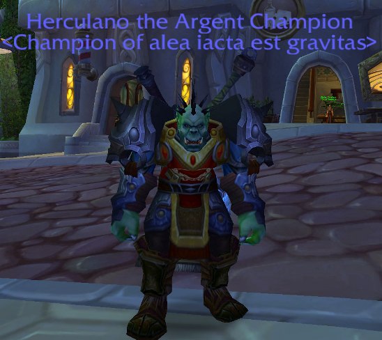 Champion Champion of Alea Iacta Est