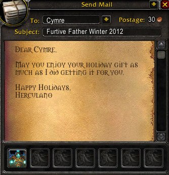 Happy Holidays to one and all!