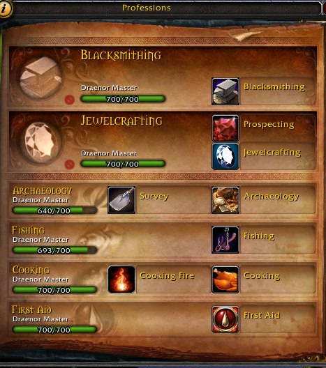 700Professions